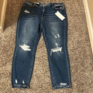 No low balll offers! BRAND NEW WIT TAGS!!!!!denim brand cropped skinny 18W